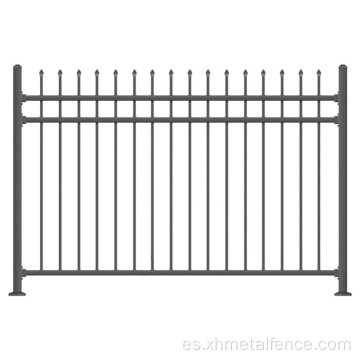 Spear de hierro forjado Top Metal Garden Fence Steel